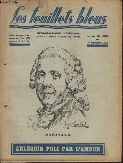 Arlequin poli par l'amour suivi de Le chemin de plaine par ERNEST PEROCHON.
