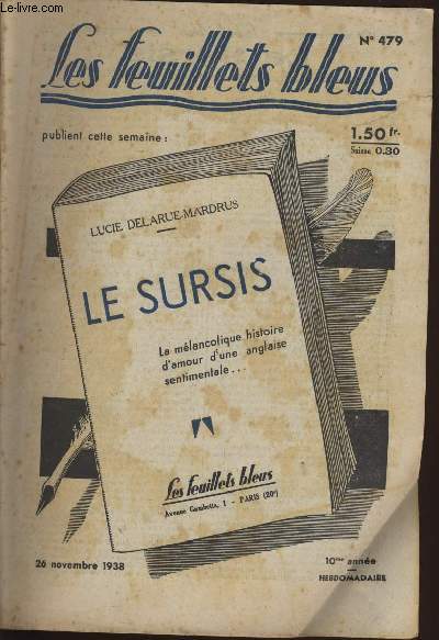 Le sursis suivi de Le roi des montagnes par EDMOND ABOUT.