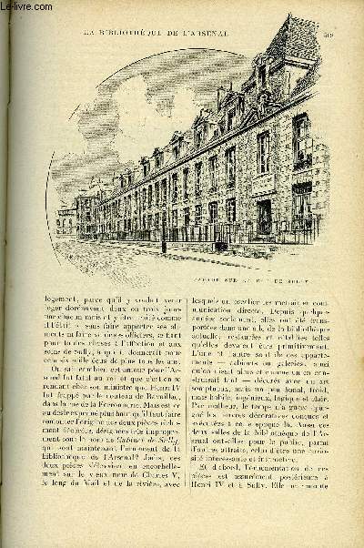 LE MONDE MODERNE TOME 8 - La bibliothque de l'arsenal par Paul Bonnefon, Le couvent des clestins