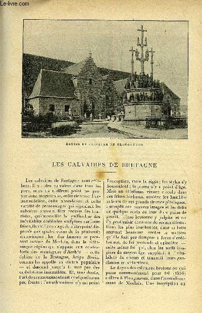LE MONDE MODERNE TOME 14 - LES CALVAIRES DE BRETAGNE + COMMENT ON DEVIENT RICHE