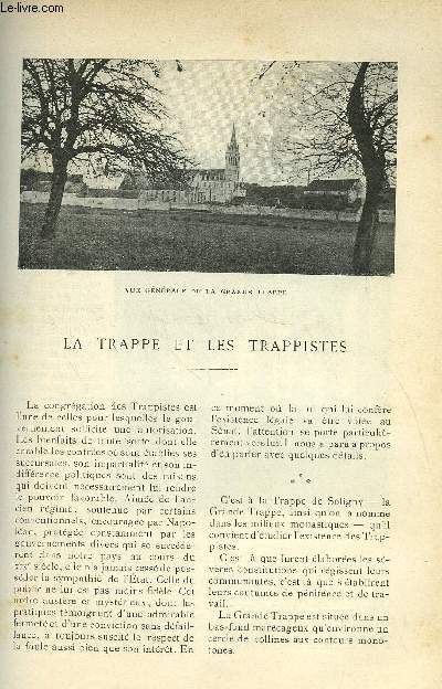 LE MONDE MODERNE TOME 18 - LA TRAPPE ET LES TRAPPISTES