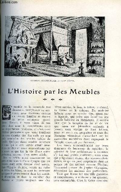 LE MONDE MODERNE TOME 24 - L'HISTOIRE PAR LES MEUBLES