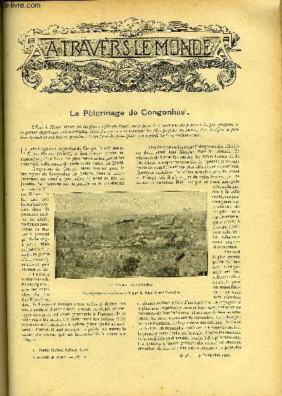 A TRAVERS LE MONDE N 36 - Le plerinage de congohas, L'influence allemande en Turquie, Ports francais et ports trangers, l'Italie moins connue