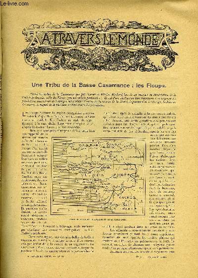 A TRAVERS LE MONDE N 3 - Une tribu de la Basse Casamance : les Floups, L'invasion du charbon japonais du Pacifique a l'Ocean Indien, Les pcheurs canariens du banc d'Arguin