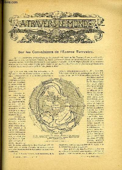 A TRAVERS LE MONDE N 31 - Sur les convulsions de l'corce terrestre, Les nouveaux efforts du Panamricanisme, L'avenir conomique du Cambodge, L'agitation musulmane dans l'Afrique du Nord