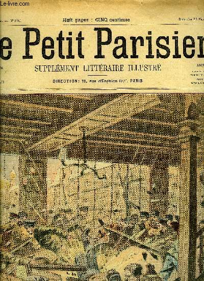 LE PETIT PARISIEN - SUPPLEMENT LITTERAIRE ILLUSTRE N 890 - La cloche du brouillard par Jeanne Leroy, L'amiral Suisse par Pierre Giffard, Nos midinettes en convalescence par Amlie Mesureur, Les sept par Lon d'Olt, Le voyage en France par Raymond