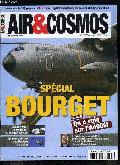 AIR & COSMOS N 2363 - 35 800 nouveaux avions d'ici 2032 selon Boeing, Feu vert au rachat de PWR par GenCorp, EADS Sogerma se place sur l'A321, Tomo Adour monte en puissance, Le ciel virtuel est oprationnel, L'US Army s'intresse de nouveau