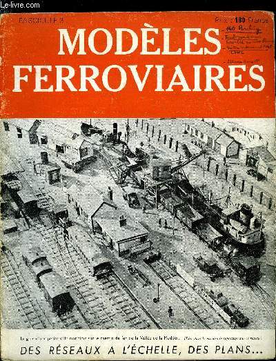 MODELES FERROVIAIRES FASCICULE 3 - Un chemin de fer a l'cartement de 16,5 mm, le Madder Valley Railway, Tombereau a bords bas - Type Rs des chemins de fer allemands - dessin de M. Thomas, Un vtran des 2 guerres : La locomotive Pershing de 1918