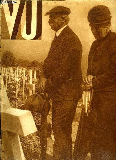 VU N 230 - La fte des croix de bois par Emmanuel Bourcier, Hitler le bucolique ou la mort de l'Allemagne bourgeoise par Bertrand de Jouvenel, A Juan les Pins, Femme varie par Herv Lauwick, Walkyries modernes par Jacqueline Albert-Lambert