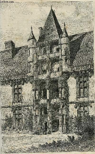 LA SEMAINE ILLUSTREE ET LE MESSAGER DE LA SEMAINE N 53 - Micheline Avrial (suite) par Paul Perret, Mes aventures a Zuni par  Franck H. Cushing, traduit par Mme S.P., Le prince et le pauvre (suite) par Mark Twain, Chateau de Chateaudun par Paul Perret