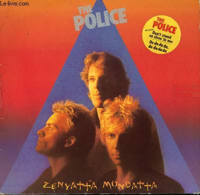 DISQUE VINYLE 33T DON'T STAND SO CLOSE TO ME / DRIVEN TO TEARS / WHEN THE WORLD IS RUNNING DOWN / DE DO DO DO DE DA DA DA / MAN IN A SUITCASE / BOMBS AWAY / SHADOWS IN THE RAIN...