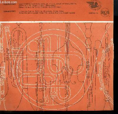 DISQUE VINYLE 33T CASSE NOISETTE / DANSE DE LA FEE / DANSE CHINOISE / LE LAC DES CYGNES / DANSE DES PETITS CYGNES.