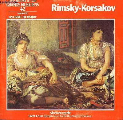 DISQUE VINYLE 33T SHEHERAZADE. PAR LE ST LOUIS SYMPHONY ORCHESTRA SOUS LA DIRECTION DE GERZY SEMKOV.