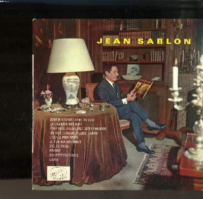 DISQUE VINYLE 33T PETIT FORMAT / VOUS QUI PASSEZ SANS ME VOIR / LA CHANSON DES RUES / POUR VOUS J'AVAIS FAIT CETTE CHANSON / UN SEUL COUVERT, PLEASE, JAMES...