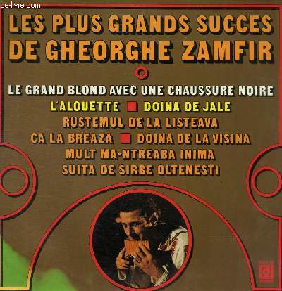 DISQUE VINYLE 33T L'ALOUETTE, DOINA DE JALE, RUSTEMUL DE LA LISTEAVA, CA LA BREAZA, DOINA DE LA VISINA.