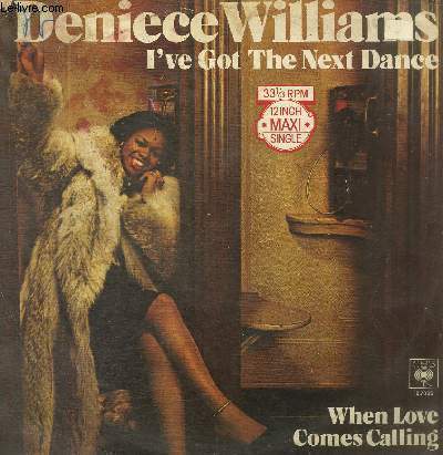 DISQUE VINYLE 33T I'VE GOT THE NEXT DANCE, WHEN LOVE, COMES CALLING.