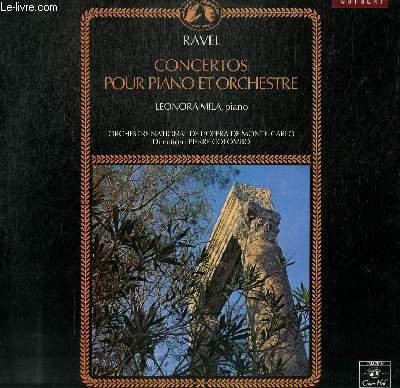 DISQUE VINYLE 33T CONCERTOS POUR PIANO ET ORCHESTRE.