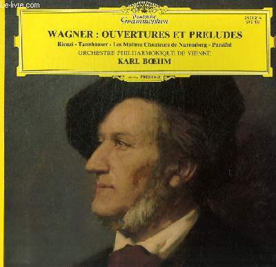 DISQUE VINYLE 33T OUVERTURES ET PRELUDES.