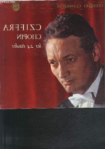 DISQUE VINYLE 33T 12 ETUDES OP. 10, 12 ETUDES OP. 25.