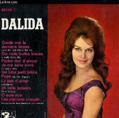 DISQUE VINYLE 25T GARDE MOI LA DERNIERE DANSE
