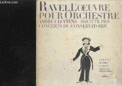 DISQUE VINYLE 33T : L'OEUVRE POUR ORCHESTRE