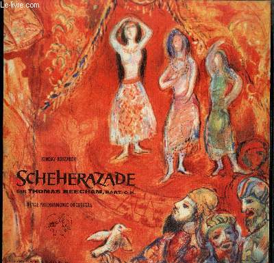 DISQUE VINYLE 33T : SCHEHERAZADE