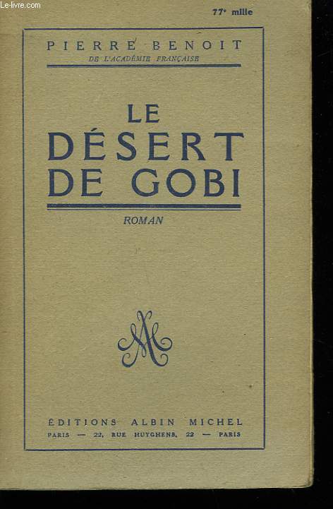 LE DESERT DE GOBI.