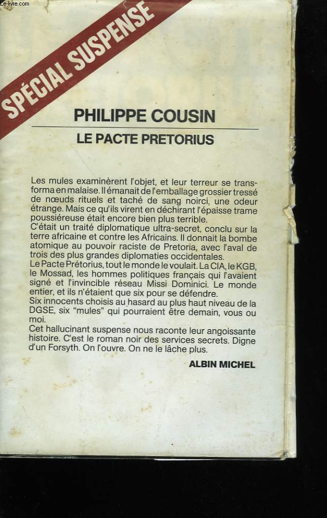 LE PACTE PRETORIUS.