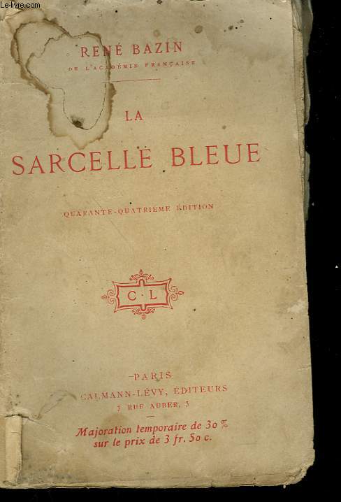 LA SARCELLE BLEUE.