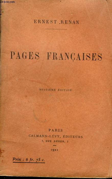 PAGES FRANCAISES.