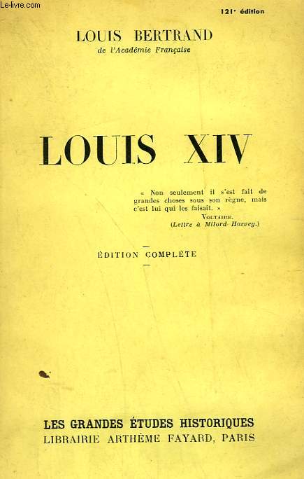 LOUIS XIV.