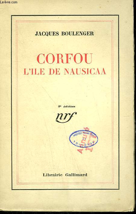CORFOU. L'ILE DE NAUSICAA.