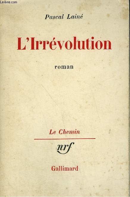L'IRREVOLUTION.