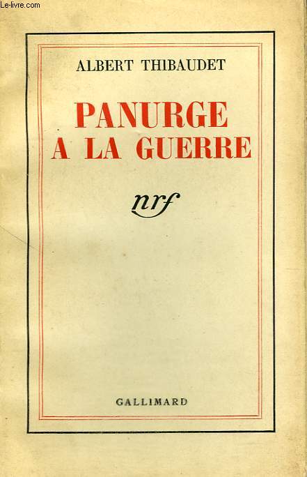 PANURGE A LA GUERRE.