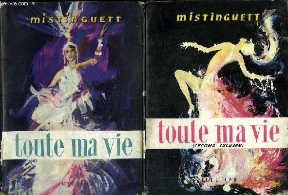 2 VOLUMES.TOUTE MA VIE VOLUME 1 . TOUTE MA VIE DE 1924 A NOS JOURS VOLUME 2.