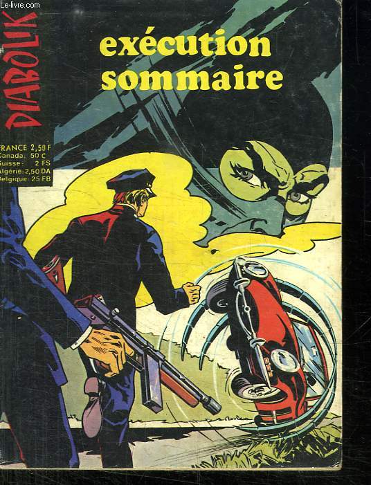 DIABOLIK N 75. EXECUTION SOMMAIRE.