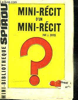 MINI BIBLIOTHEQUE SPIROU N 159. MINI RECIT D UN MINI RECIT.