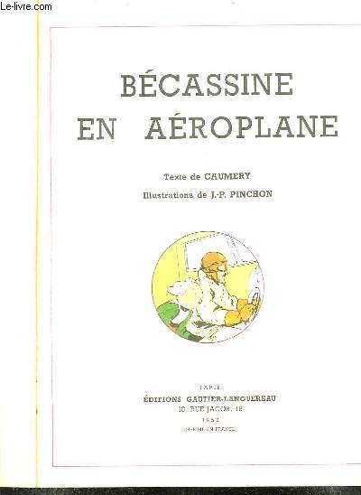 BECASSINE EN AEROPLANE.