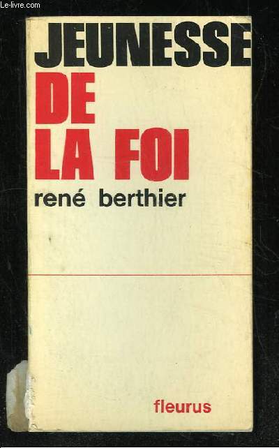 JEUNESSE DE LA FOI.