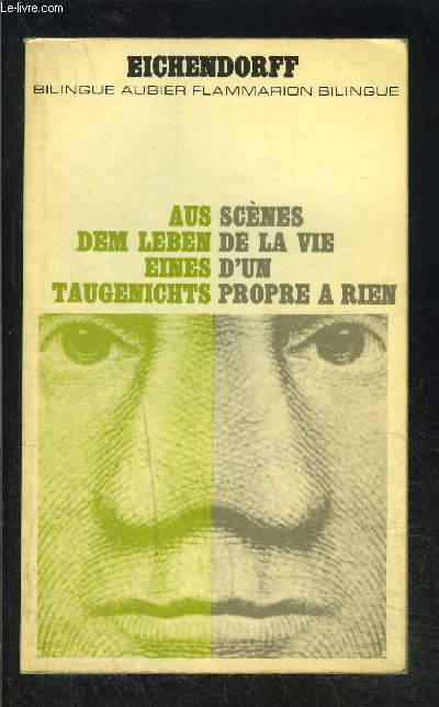 SCENES DE LA VIE D UN PROPRE A RIEN- COLLECTION BILINGUE AUBIER N14