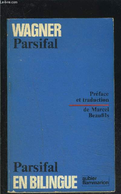 PARSIFAL- COLLECTION BILINGUE AUBIER N66