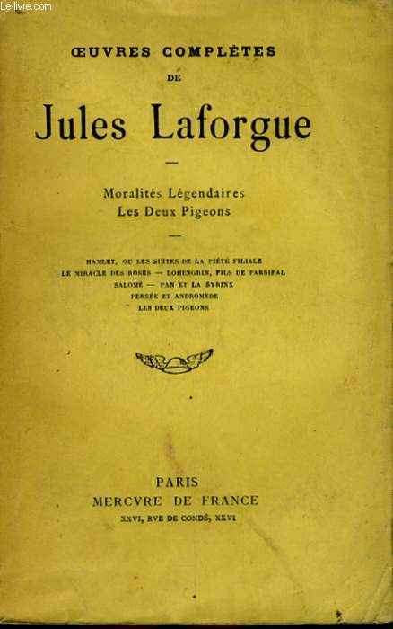 MORALITES LEGENDAIRES - LES DEUX PIEGONS