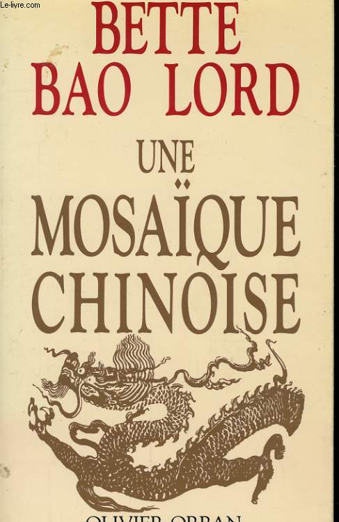 UNE MOSAIQUE CHINOISE