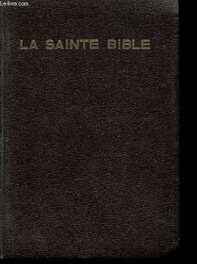 LA SAINTE BIBLE