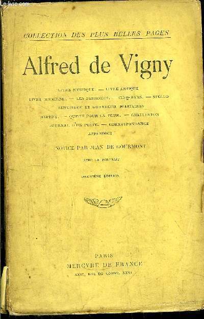 ALFRED DE VIGNY