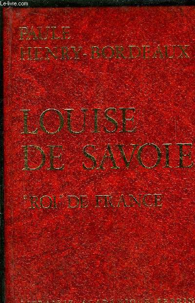 LOUISE DE SAVOIE - 