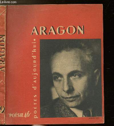 ARAGON - COLLECTION POETES D'AUJOURD'HUI N2