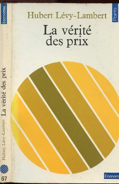 LA VERITE DES PRIX - COLLECTION POINTS ECONOMIE N67