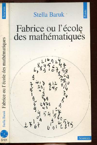 FABRICE OU L'ECOLE DES MATHEMATIQUES - COLLECTION POINTS SCIENCES NS101