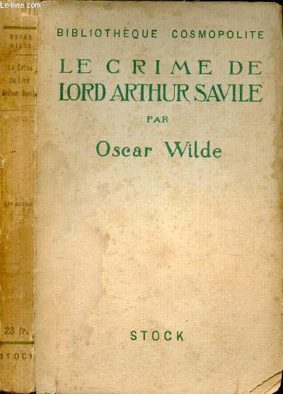 LE CRIME DE LORD ARTHUR SAVILE